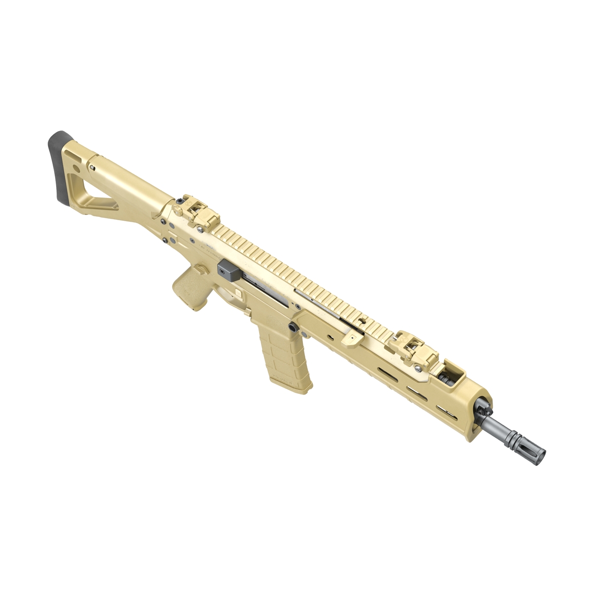 Adaptive Combat Rifle Carbine Coyote Brown 3D