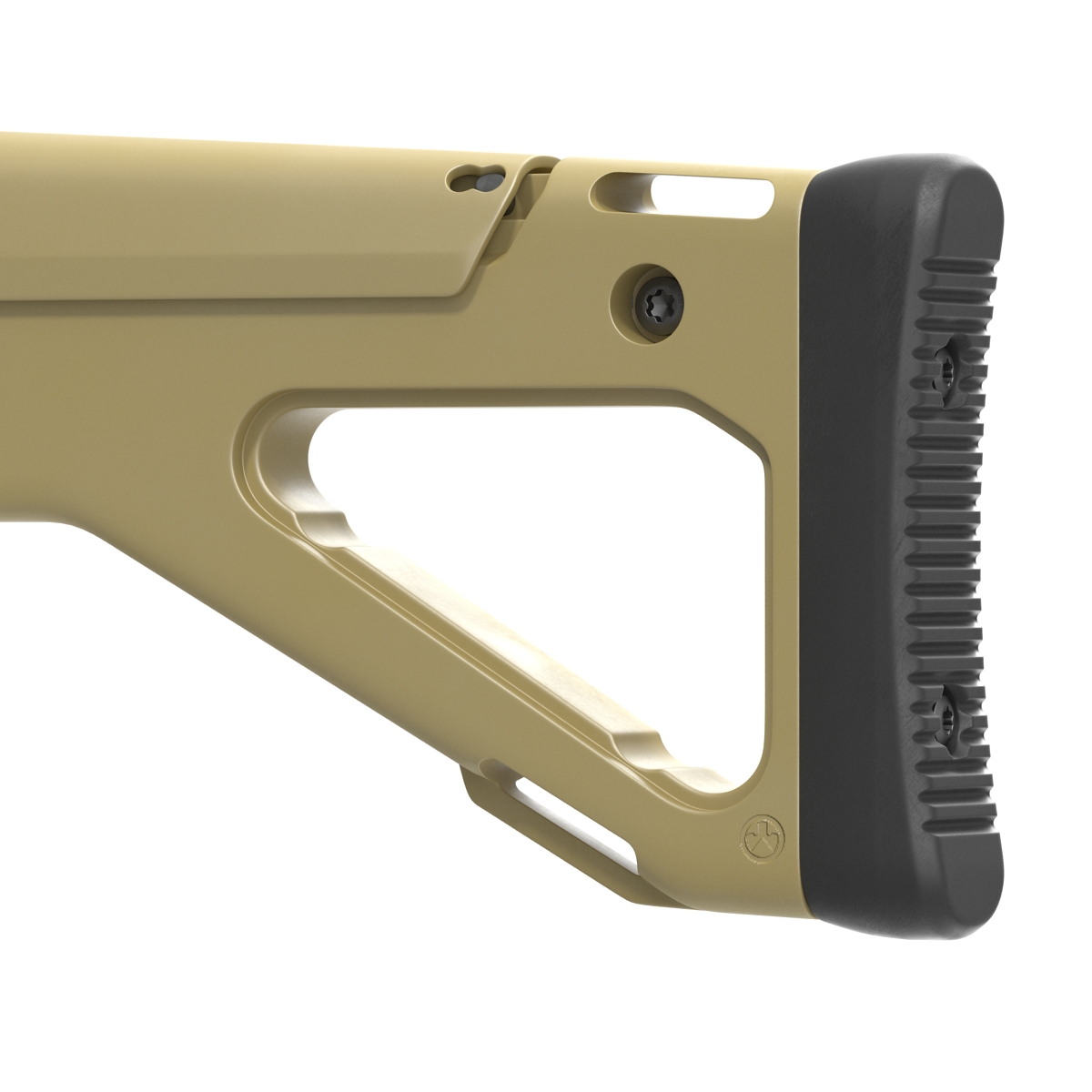 Adaptive Combat Rifle Carbine Coyote Brown 3D