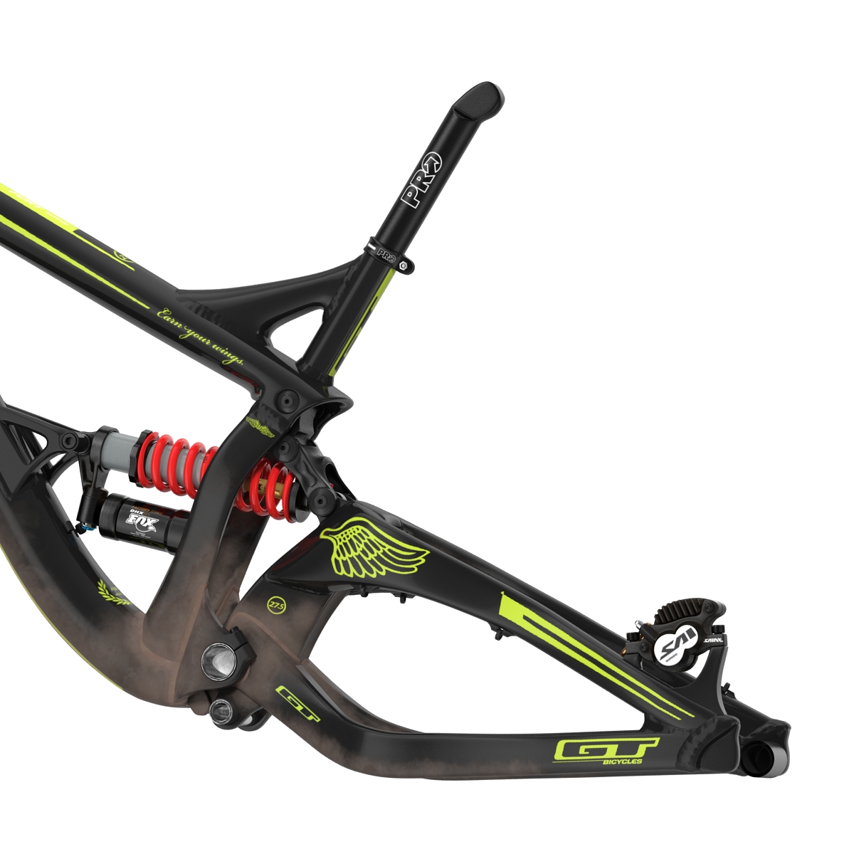 Mountain Bike Frame 3D model