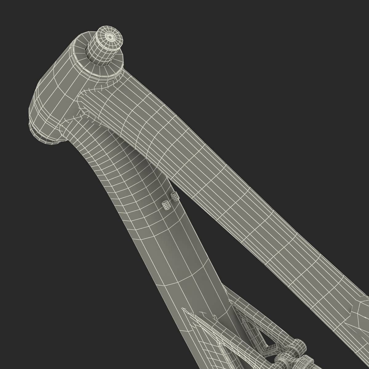 Mountain Bike Frame 3D model