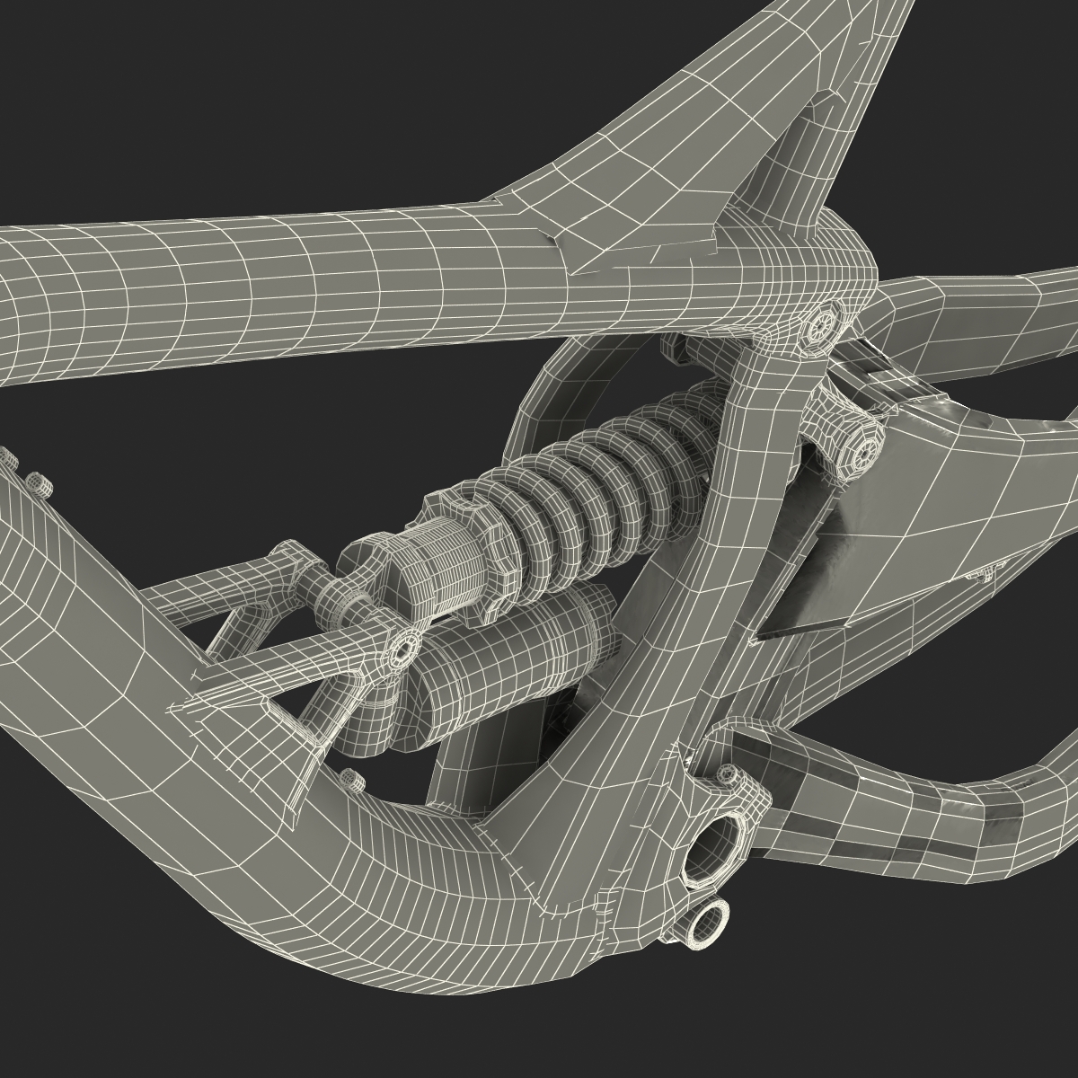 Mountain Bike Frame 3D model