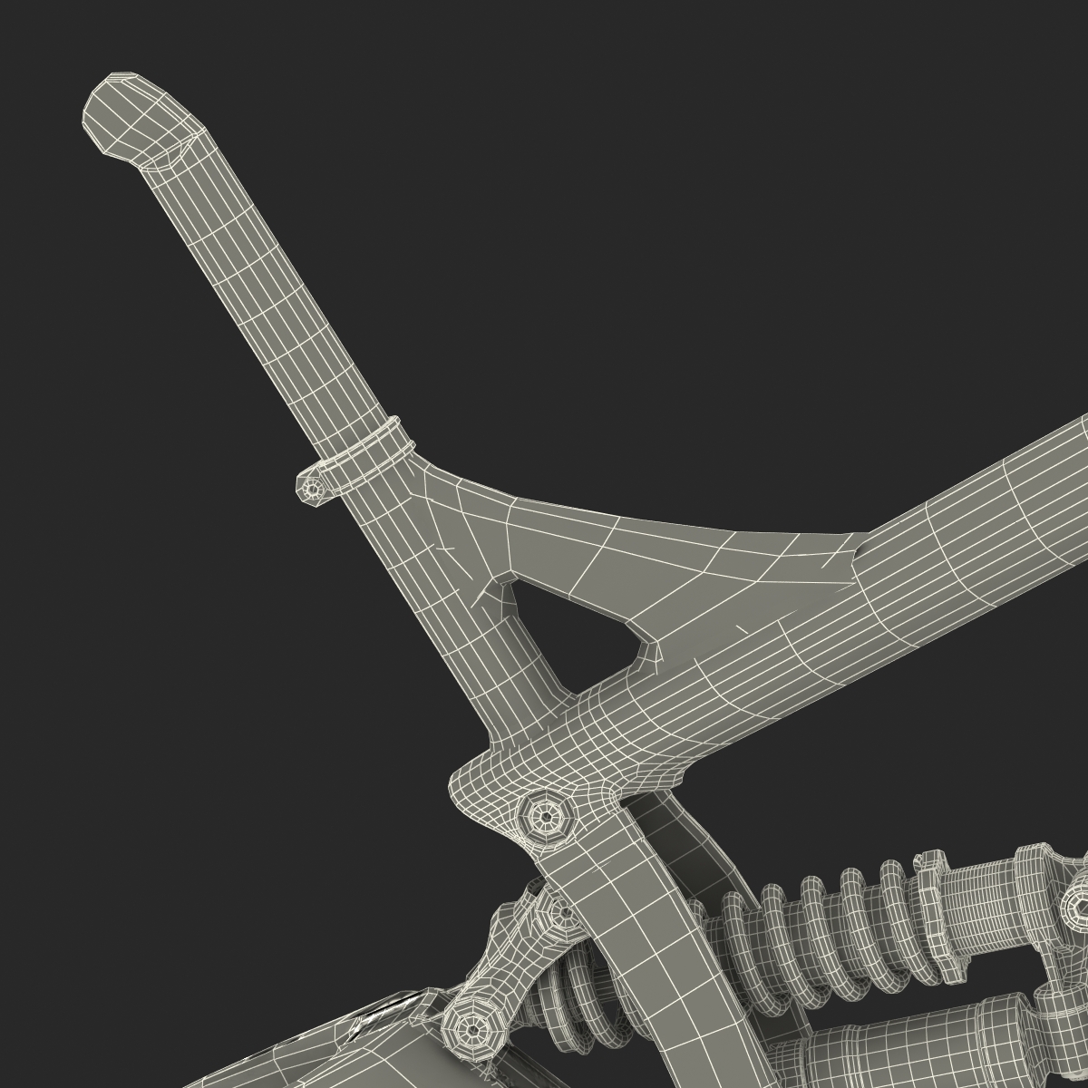 Mountain Bike Frame 3D model