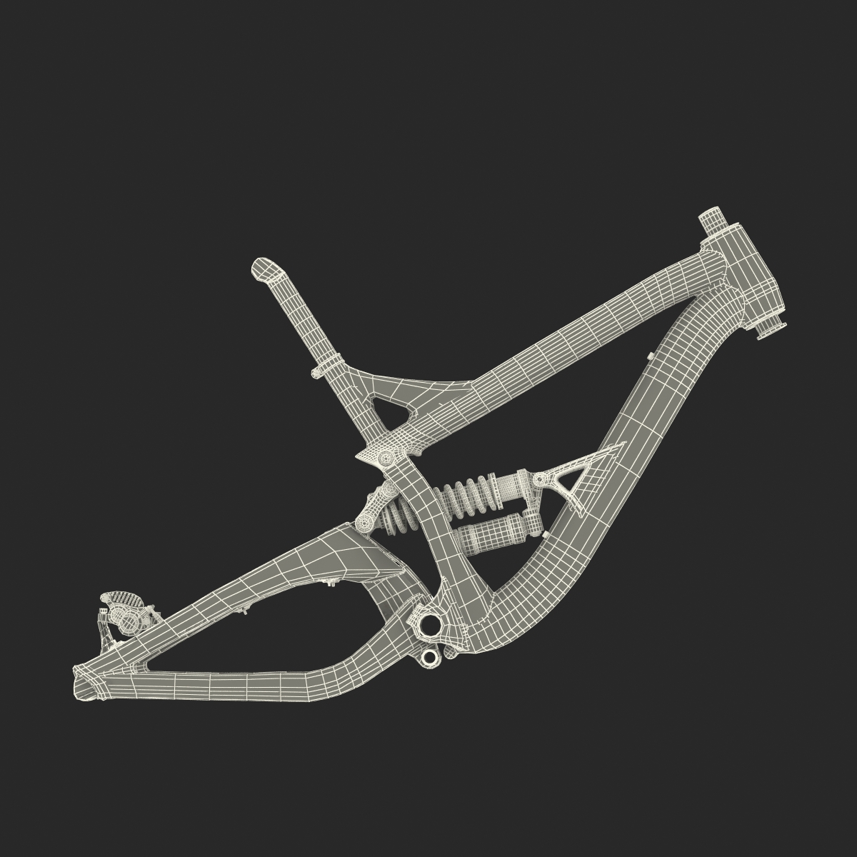 Mountain Bike Frame Generic 3D