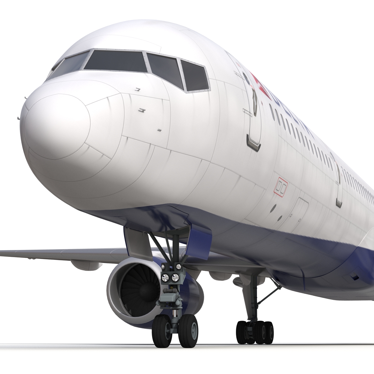 3D model Boeing 757 300 Delta Air Lines