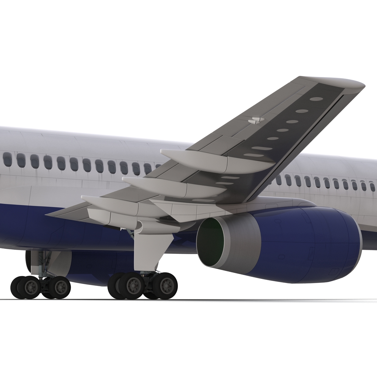 3D model Boeing 757 300 Delta Air Lines