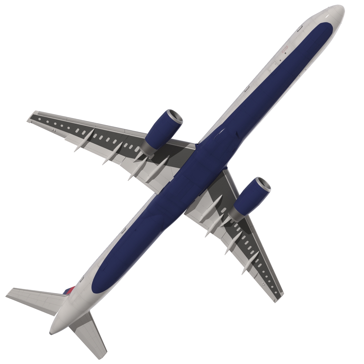 3D model Boeing 757 300 Delta Air Lines