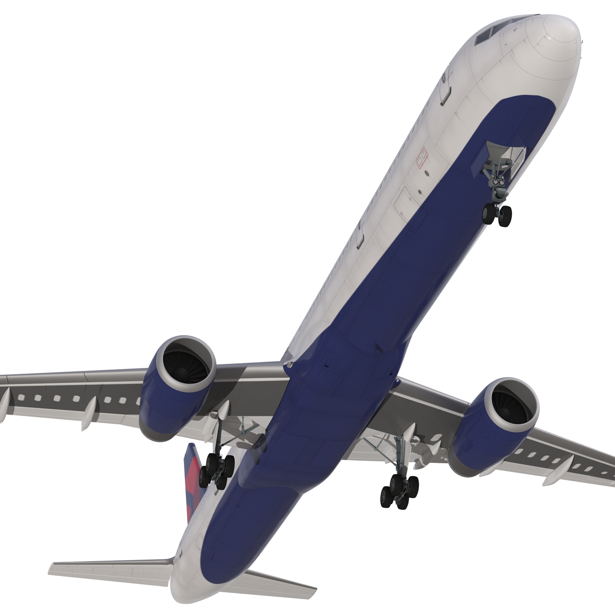 3D model Boeing 757 300 Delta Air Lines