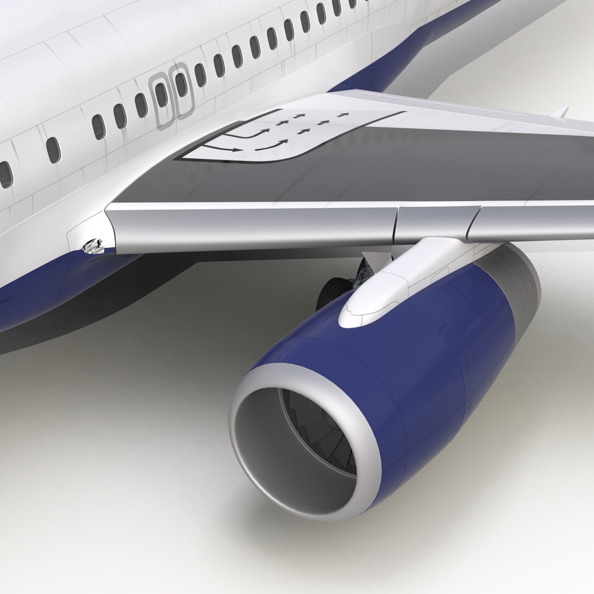 3D model Boeing 757 300 Delta Air Lines