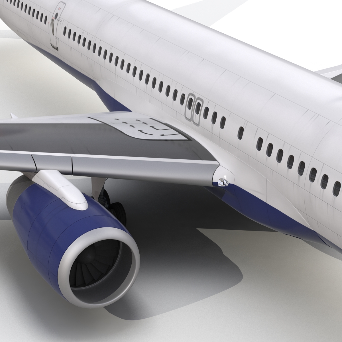 3D model Boeing 757 300 Delta Air Lines