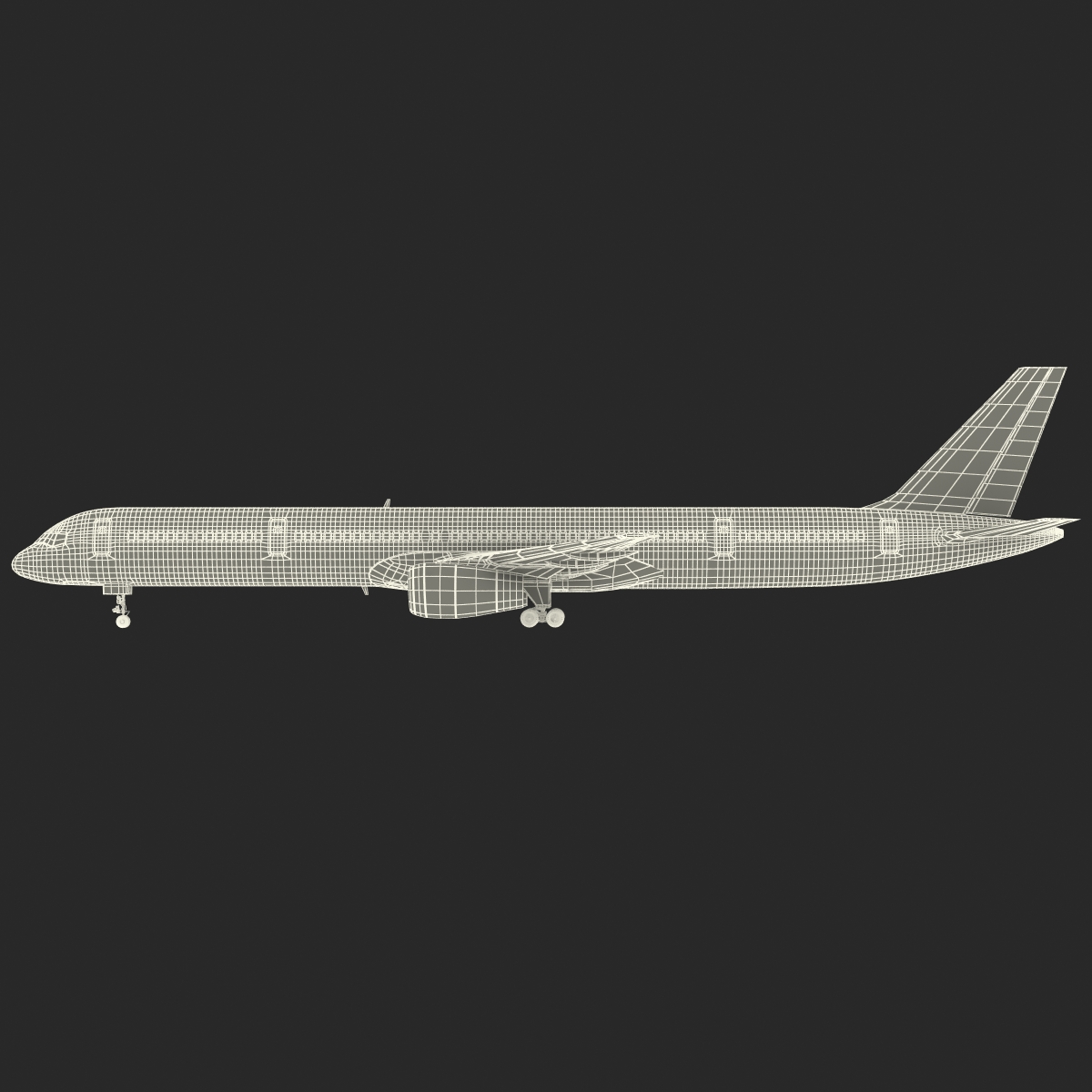 3D model Boeing 757 300 Delta Air Lines