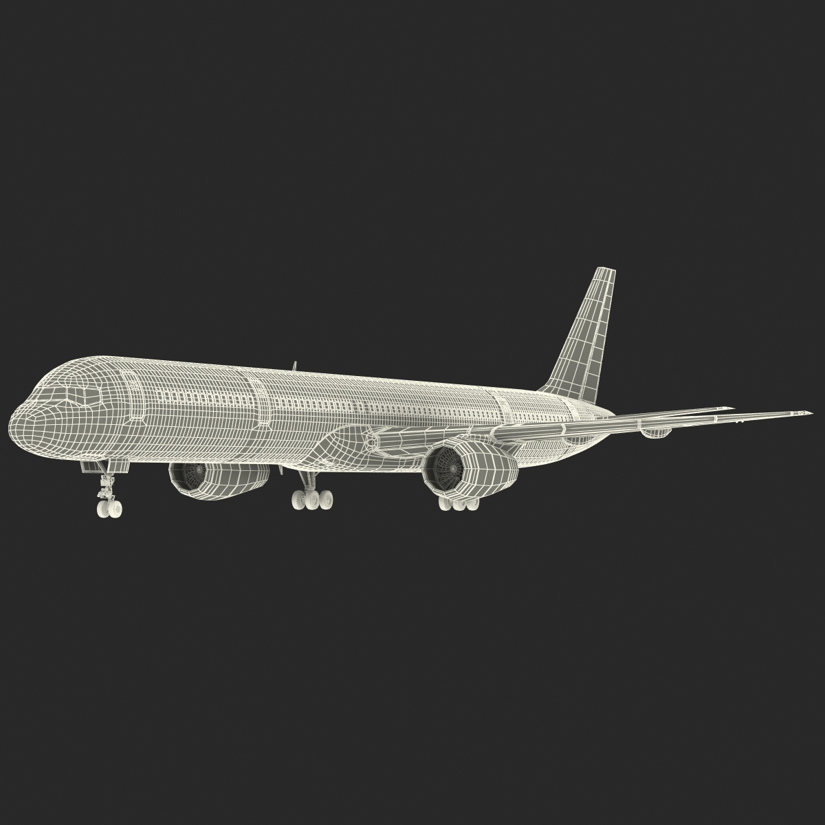 3D model Boeing 757 300 Delta Air Lines