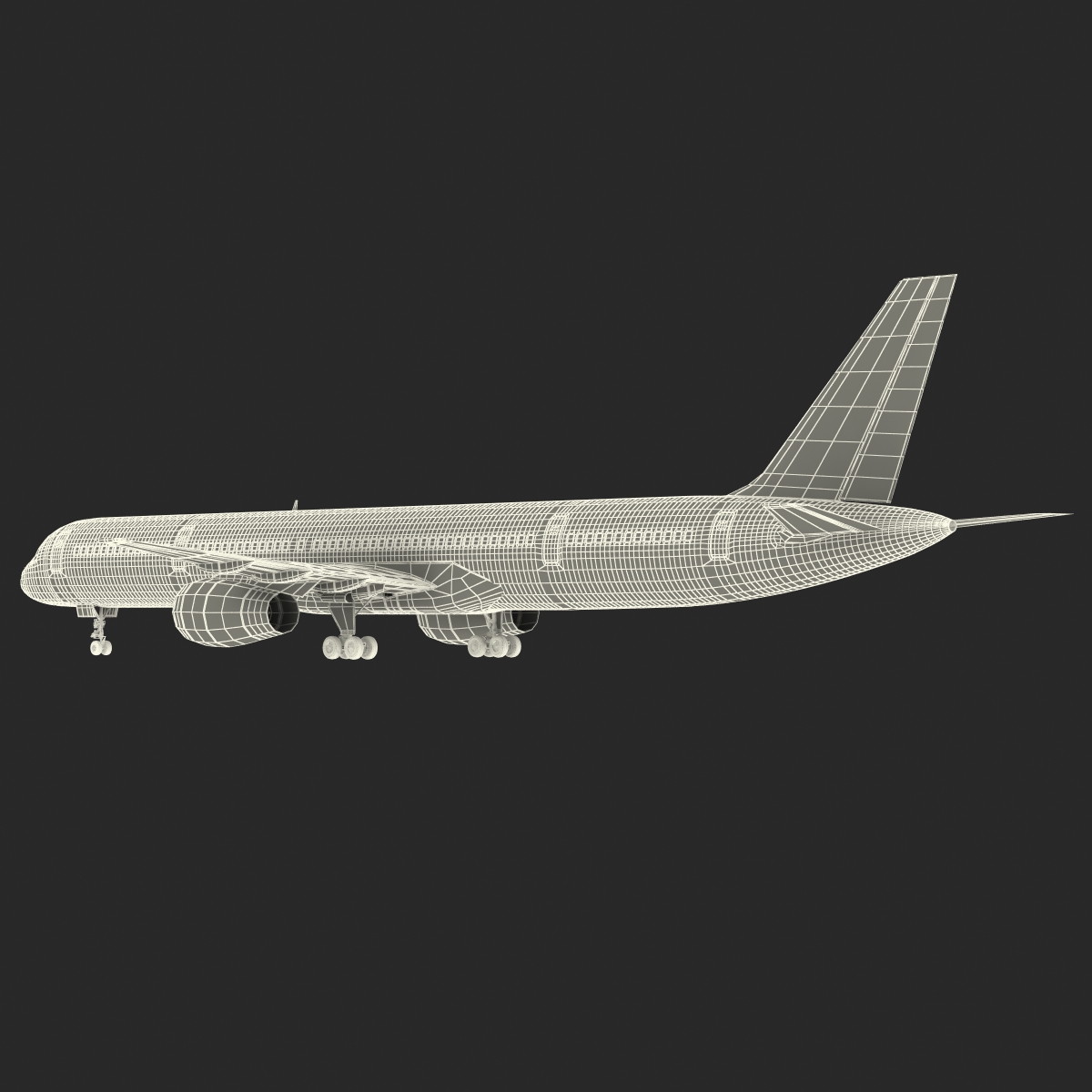 3D model Boeing 757 300 Delta Air Lines