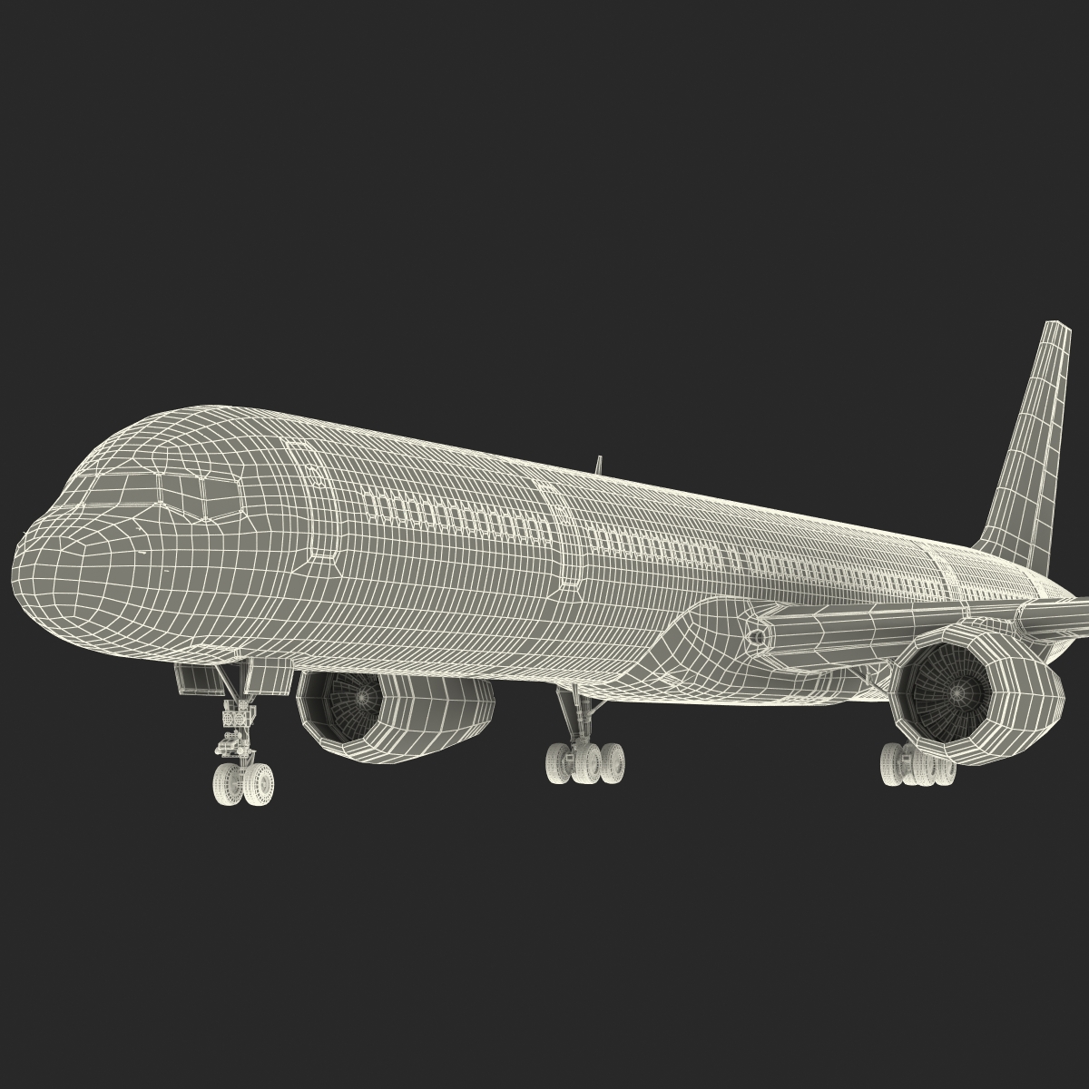 3D model Boeing 757 300 Delta Air Lines