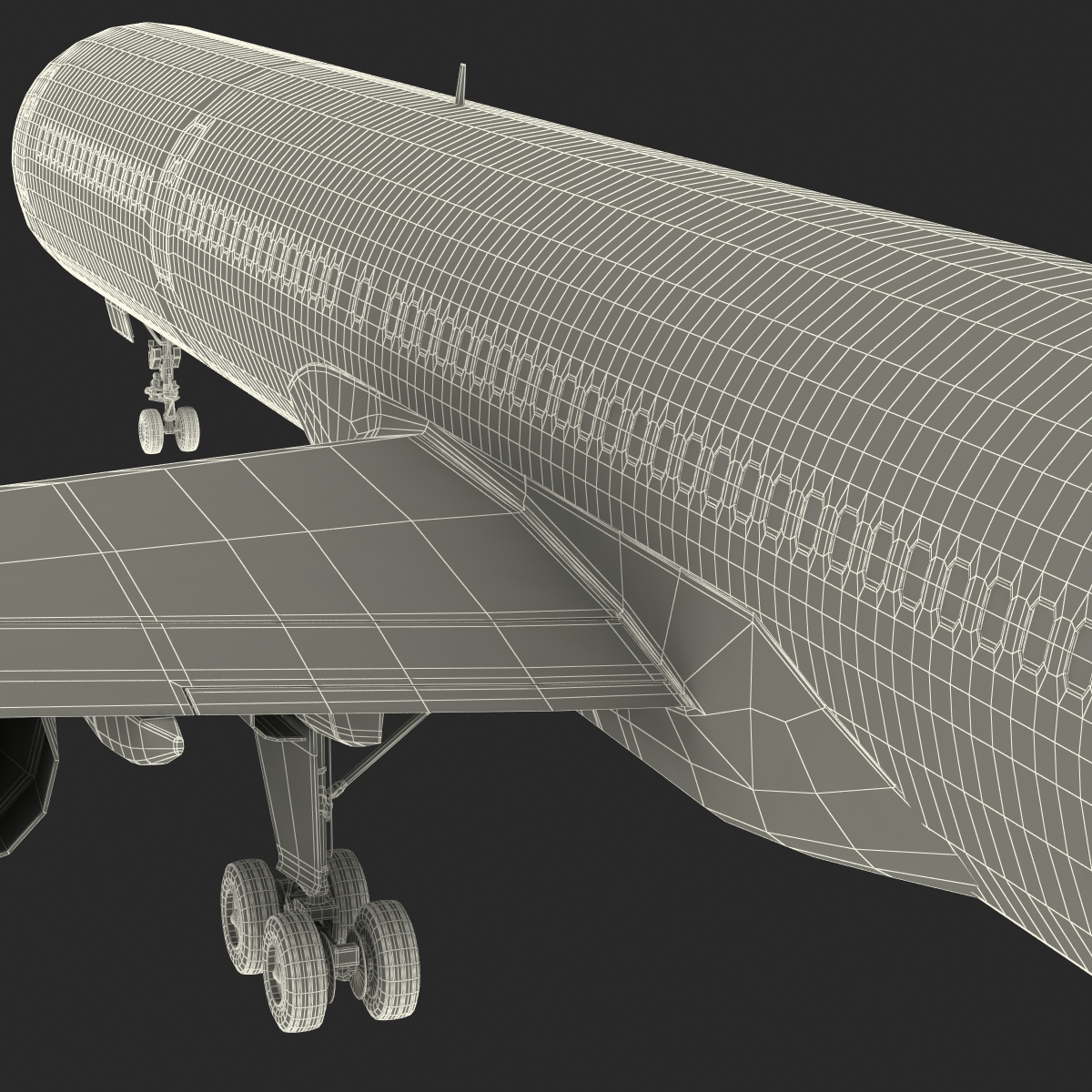 3D model Boeing 757 300 Delta Air Lines