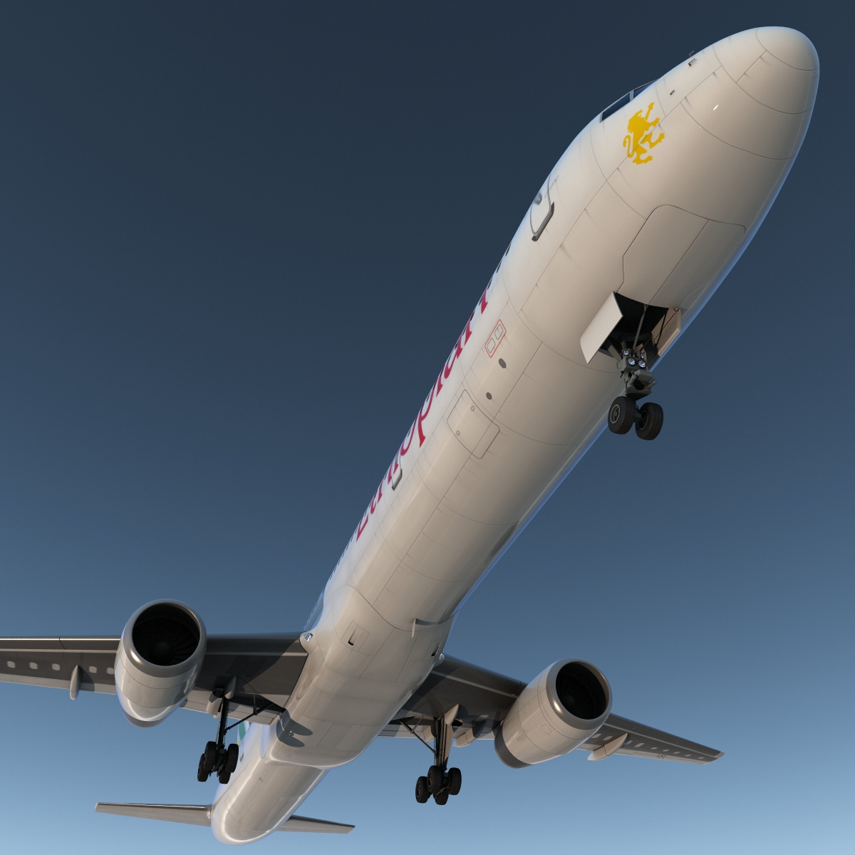 3D Boeing 757 300 Ethiopian Airlines model