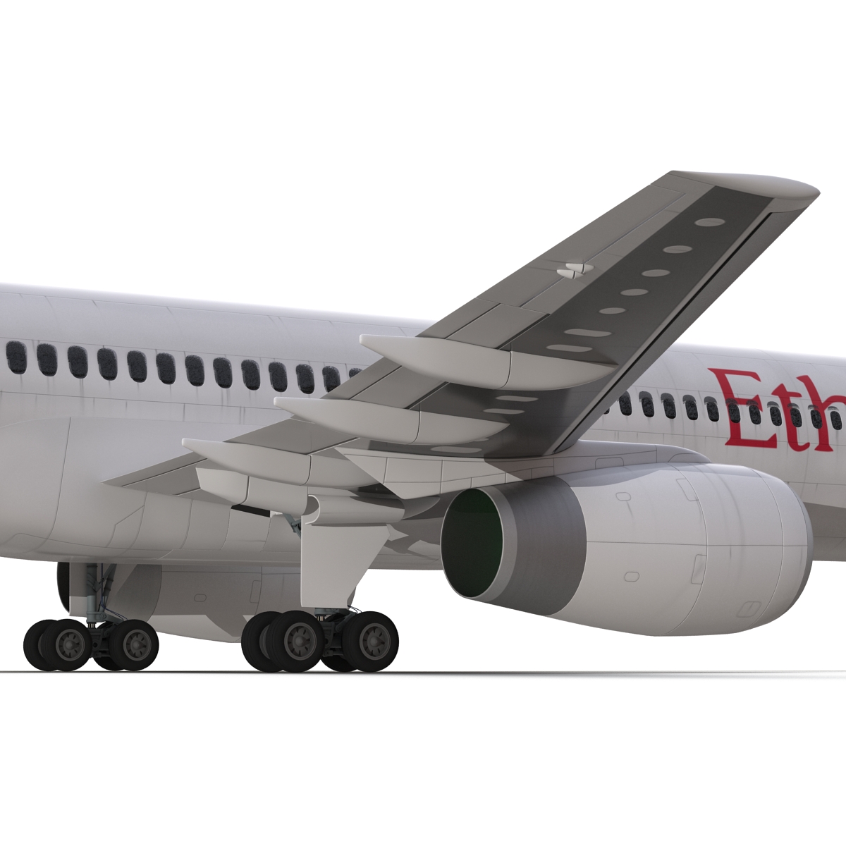 3D Boeing 757 300 Ethiopian Airlines model