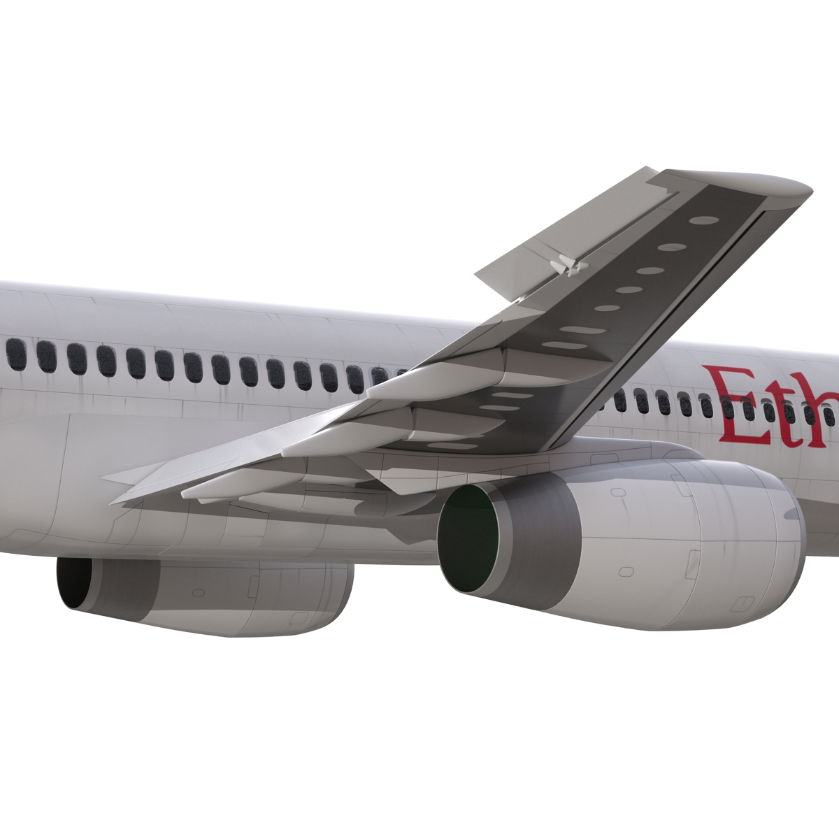 3D Boeing 757 300 Ethiopian Airlines model