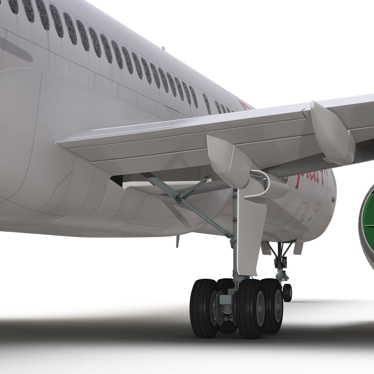 3D Boeing 757 300 Ethiopian Airlines model