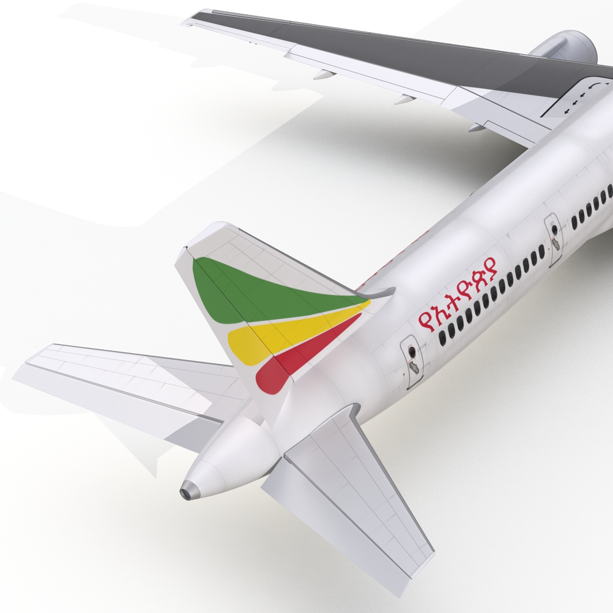 3D Boeing 757 300 Ethiopian Airlines model