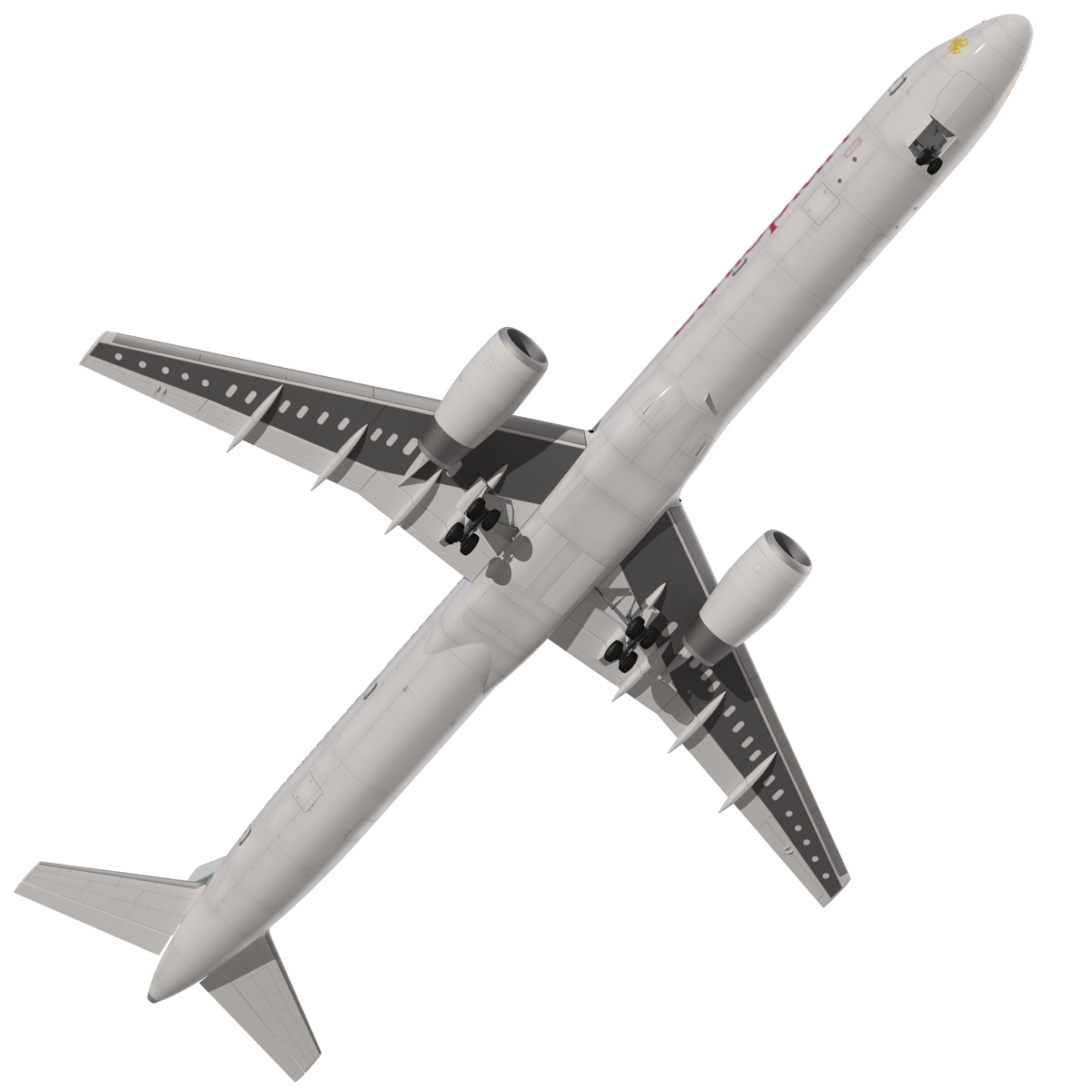 3D Boeing 757 300 Ethiopian Airlines model