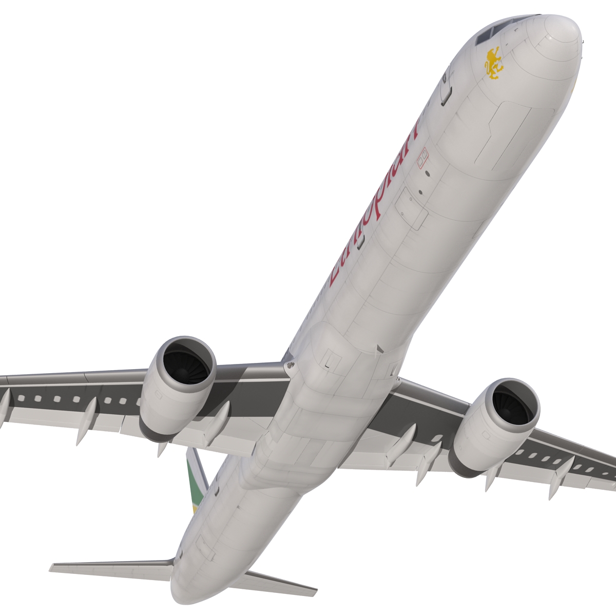 3D Boeing 757 300 Ethiopian Airlines model