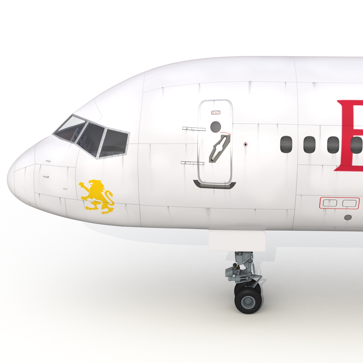 3D Boeing 757 300 Ethiopian Airlines model