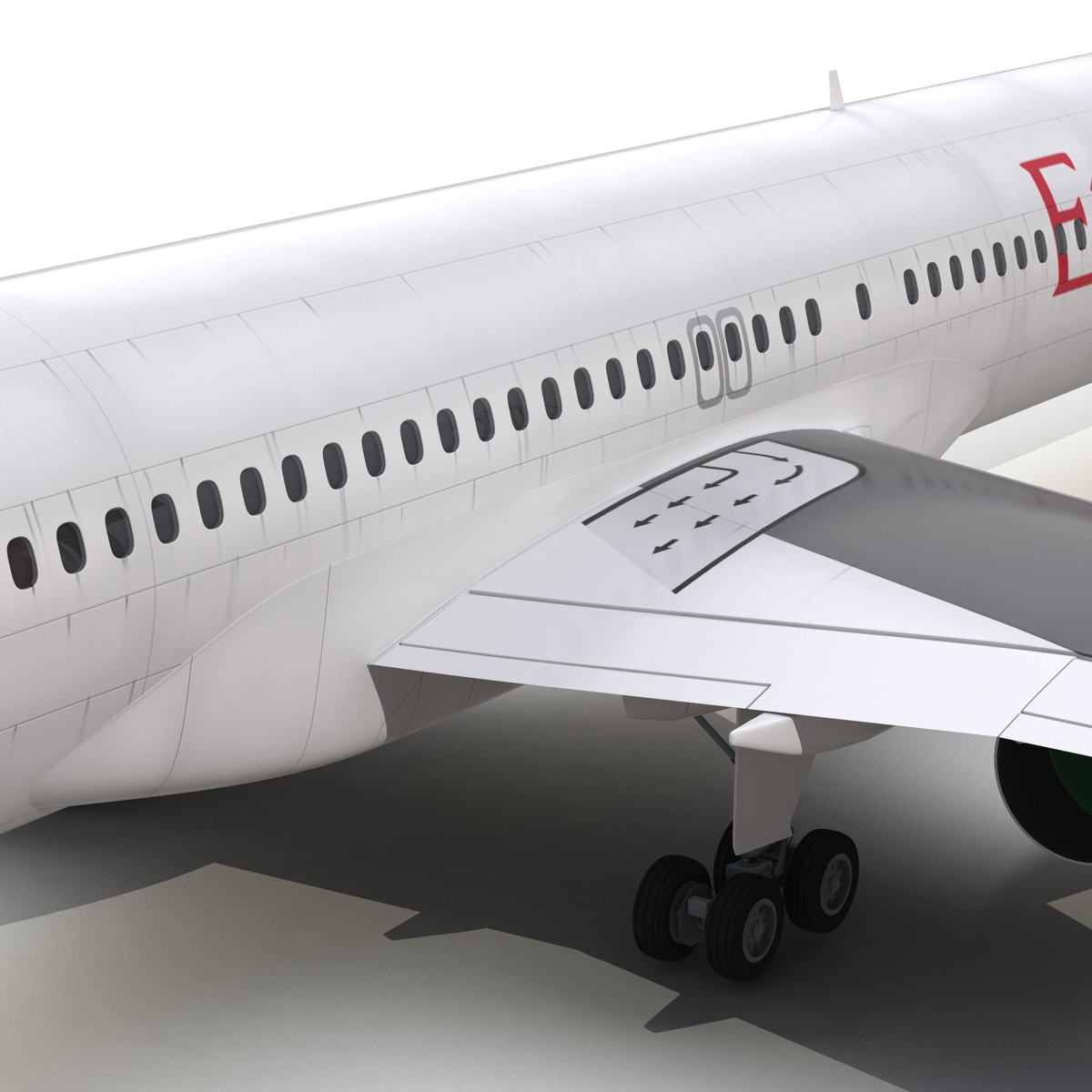 3D Boeing 757 300 Ethiopian Airlines model