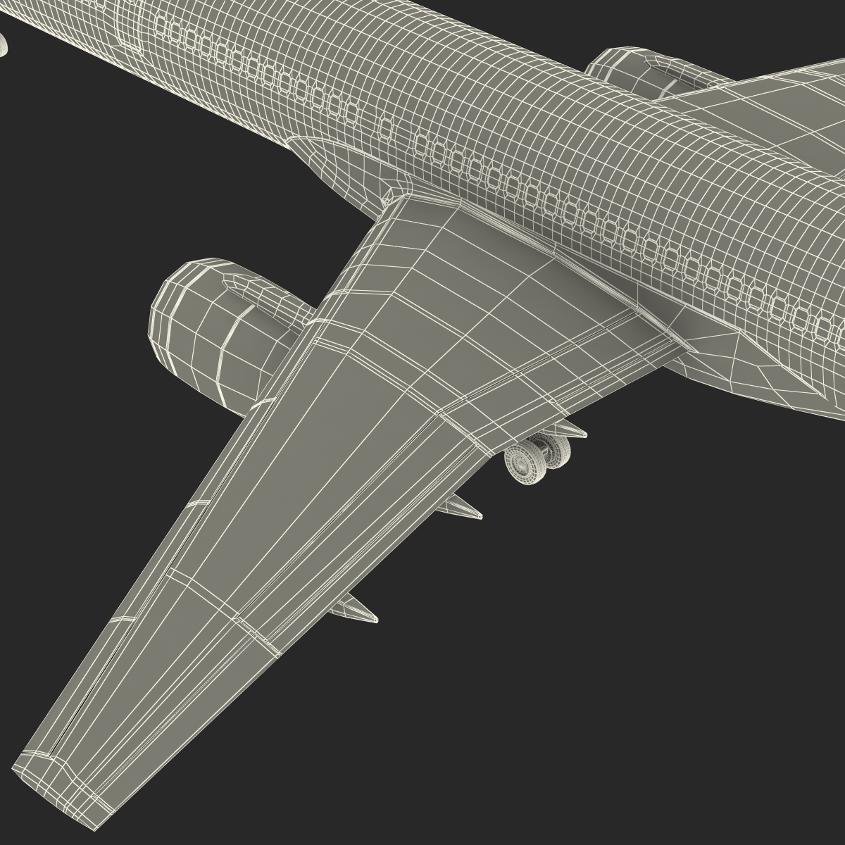 3D Boeing 757 300 Ethiopian Airlines model