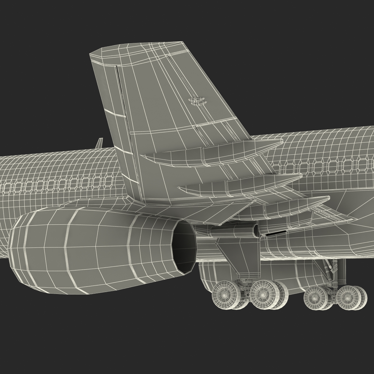 3D model Boeing 757 300 United Airlines