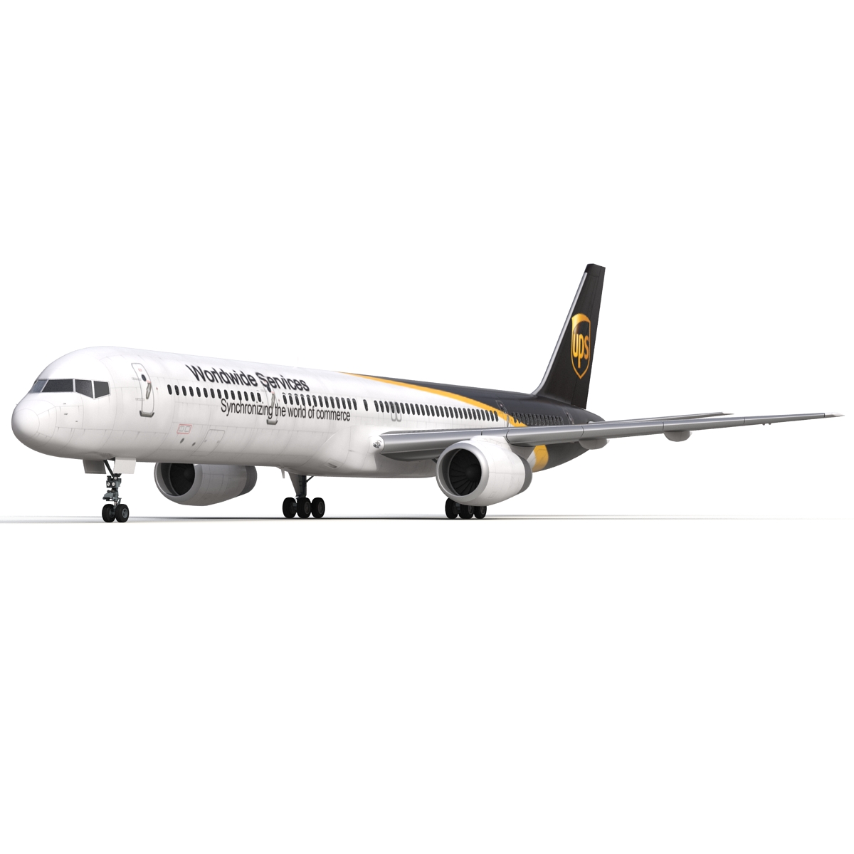 Boeing 757 300 UPS Airlines 3D