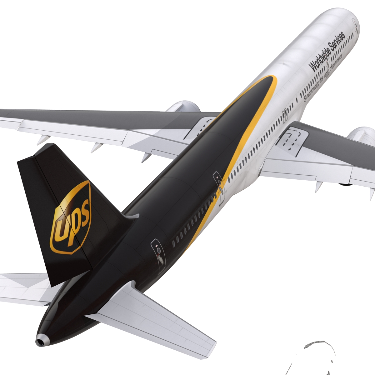 Boeing 757 300 UPS Airlines 3D