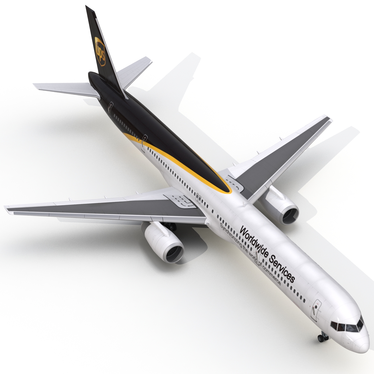 Boeing 757 300 UPS Airlines 3D