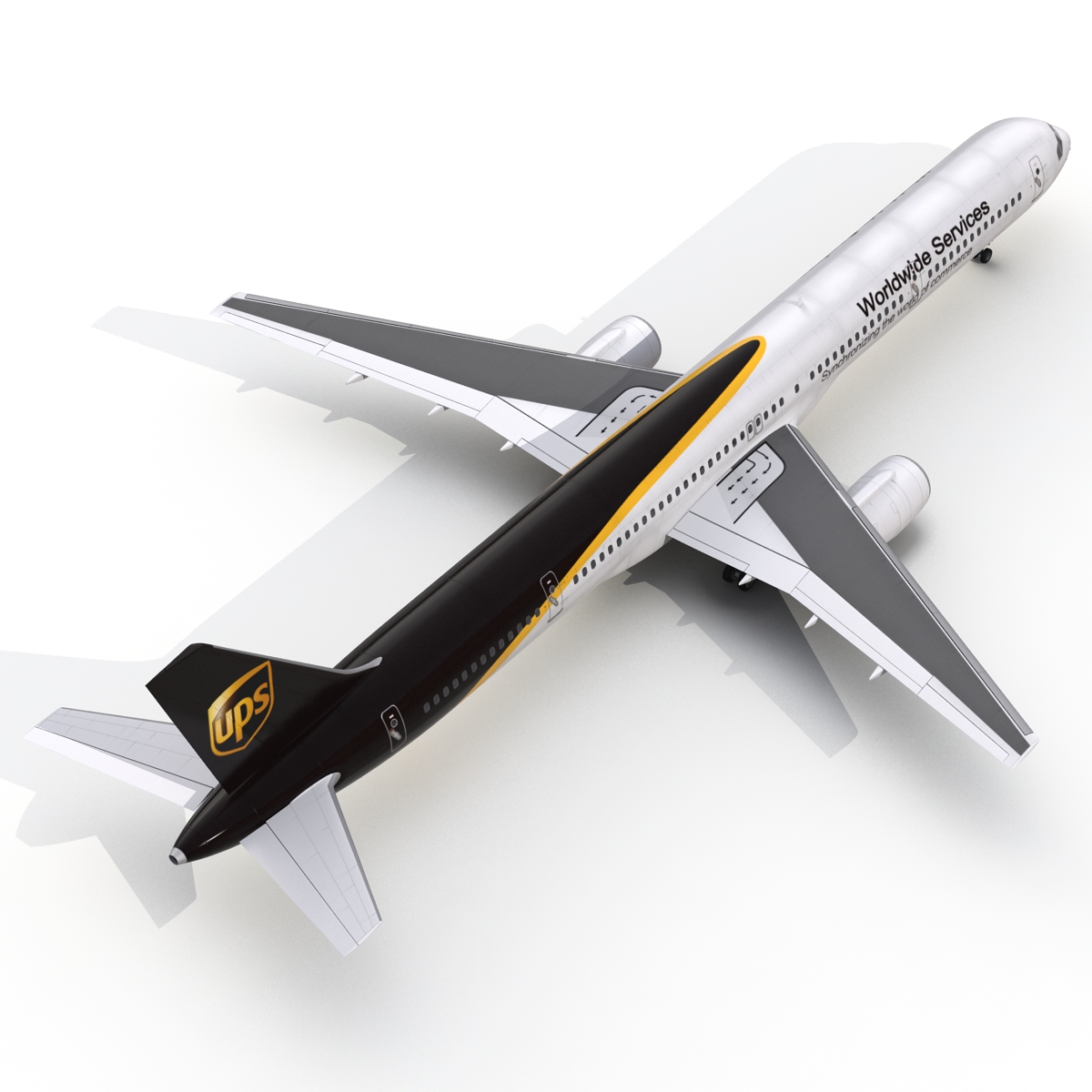 Boeing 757 300 UPS Airlines 3D