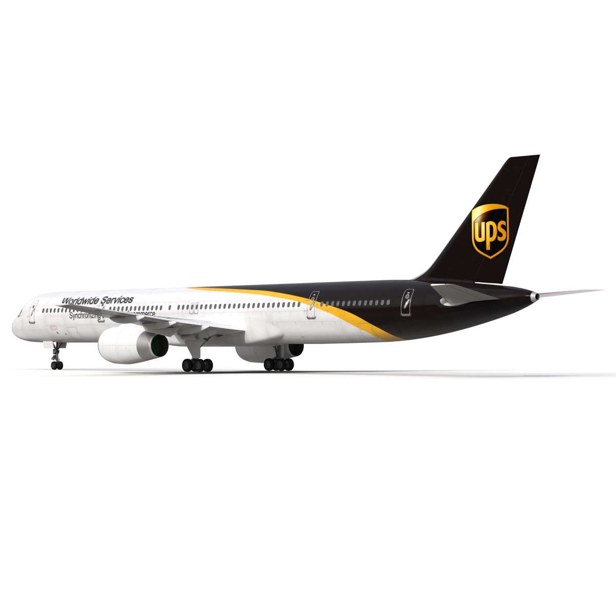 Boeing 757 300 UPS Airlines 3D