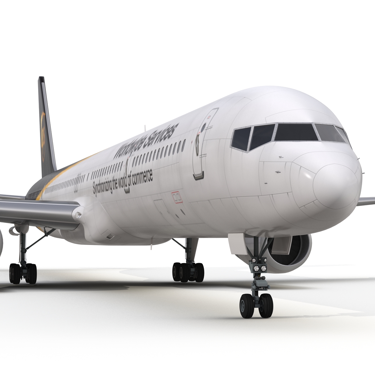 Boeing 757 300 UPS Airlines 3D