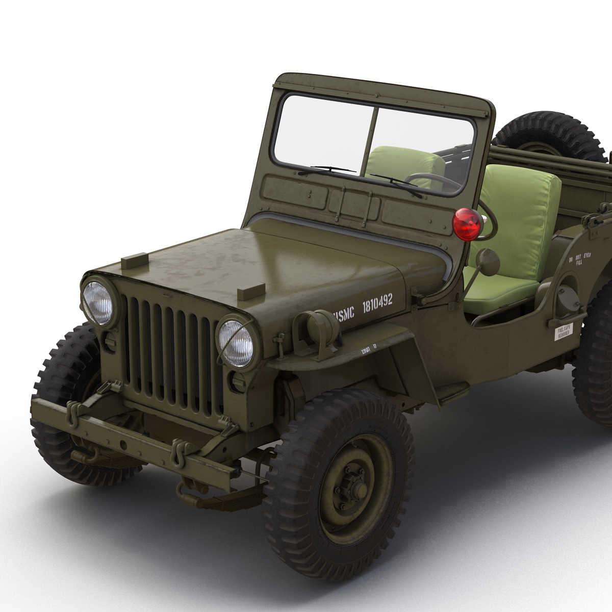 3D model Jeep Willys M38