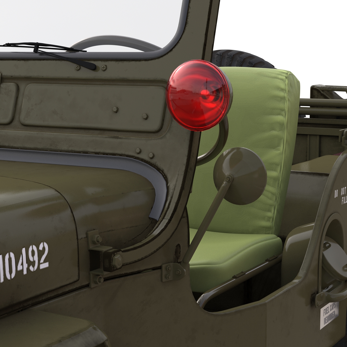 3D model Jeep Willys M38