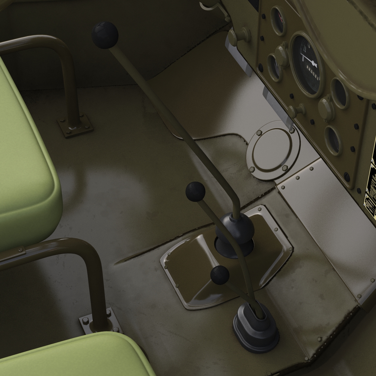 3D model Jeep Willys M38