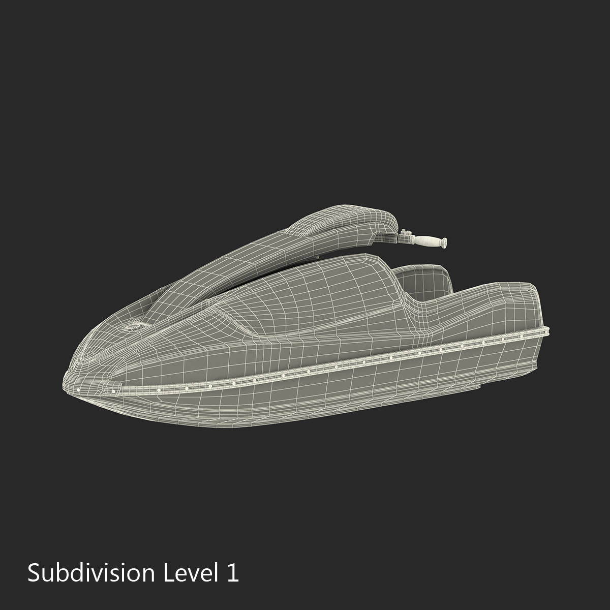 3D Sport Water Scooter Kawasaki model