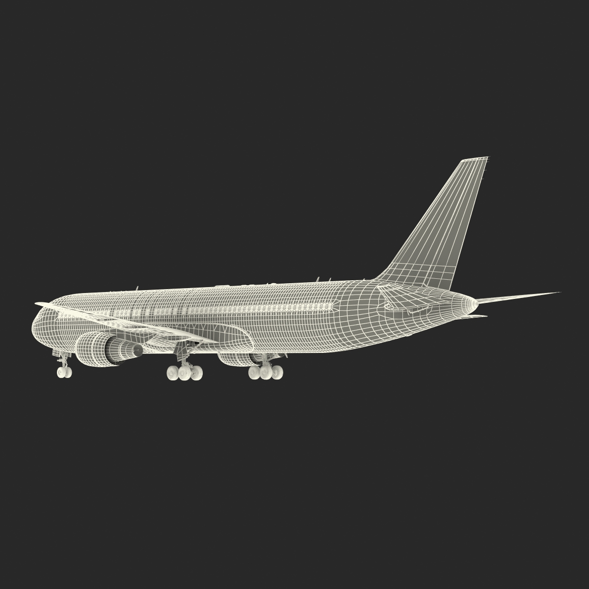 Boeing 767 300 American Airlines 3D