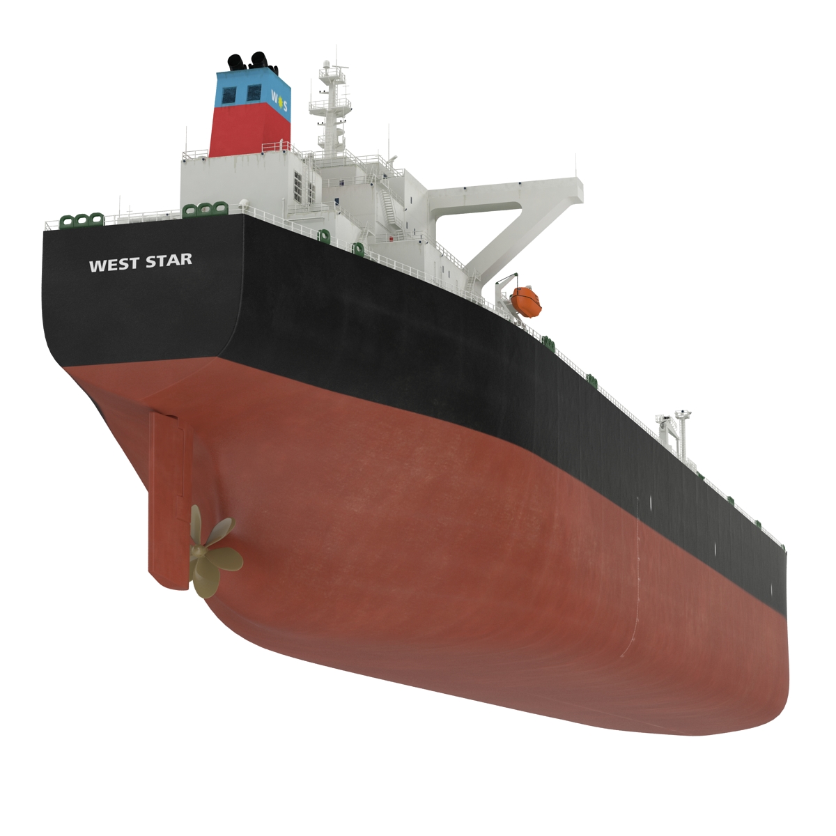 3D Supertanker Ship