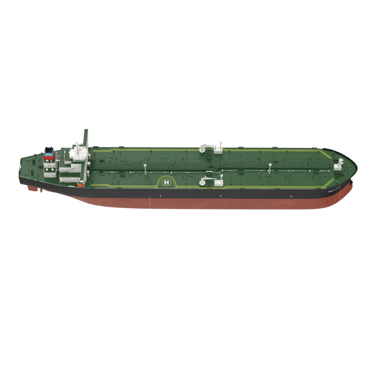 3D Supertanker Ship