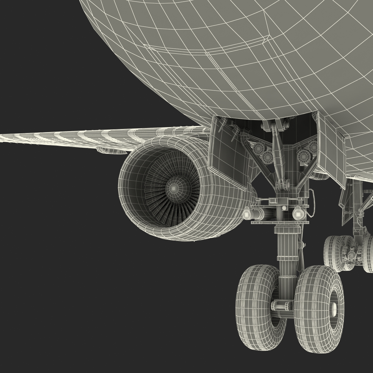 Boeing 767 300 British Airways Rigged 3D