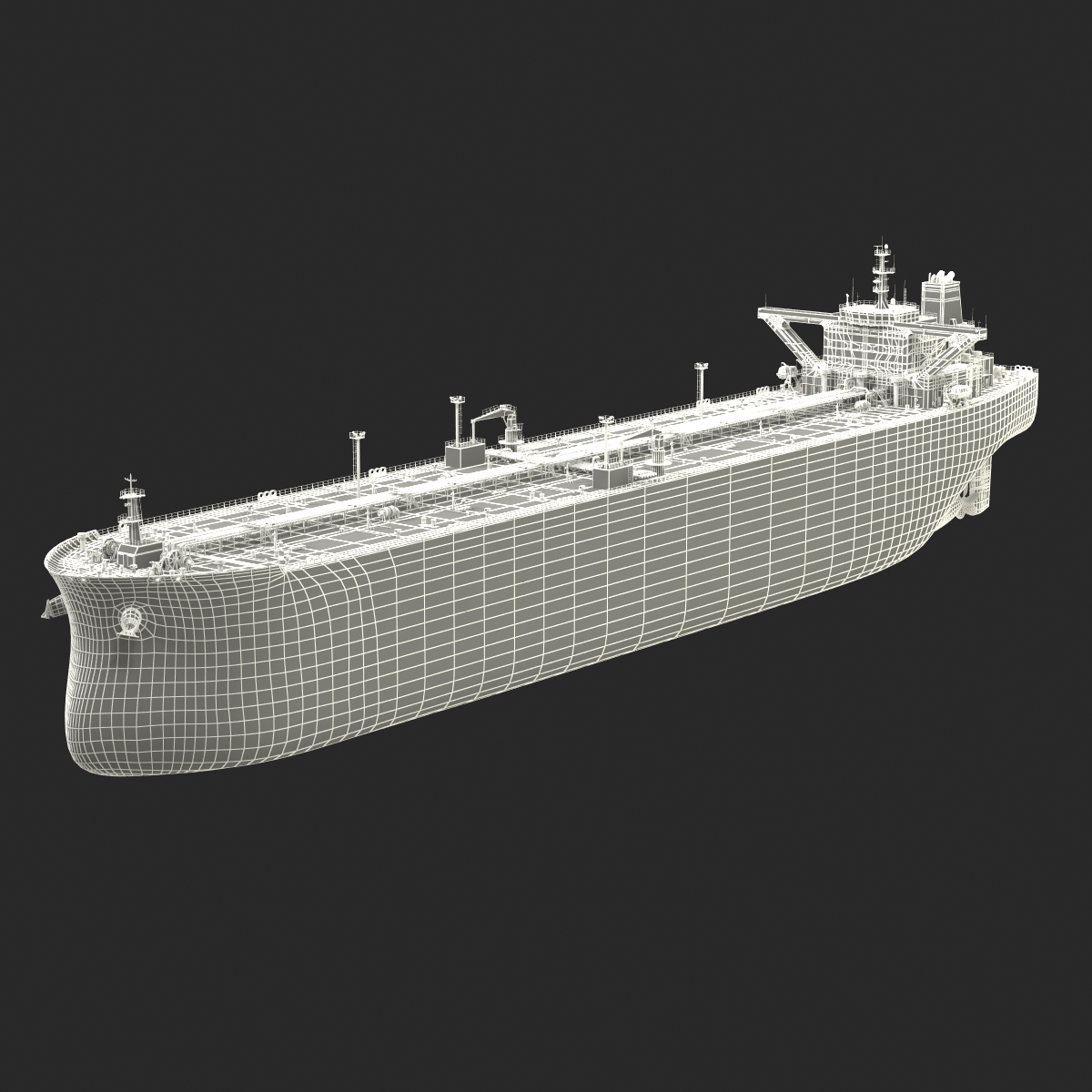 3D Supertanker Ship