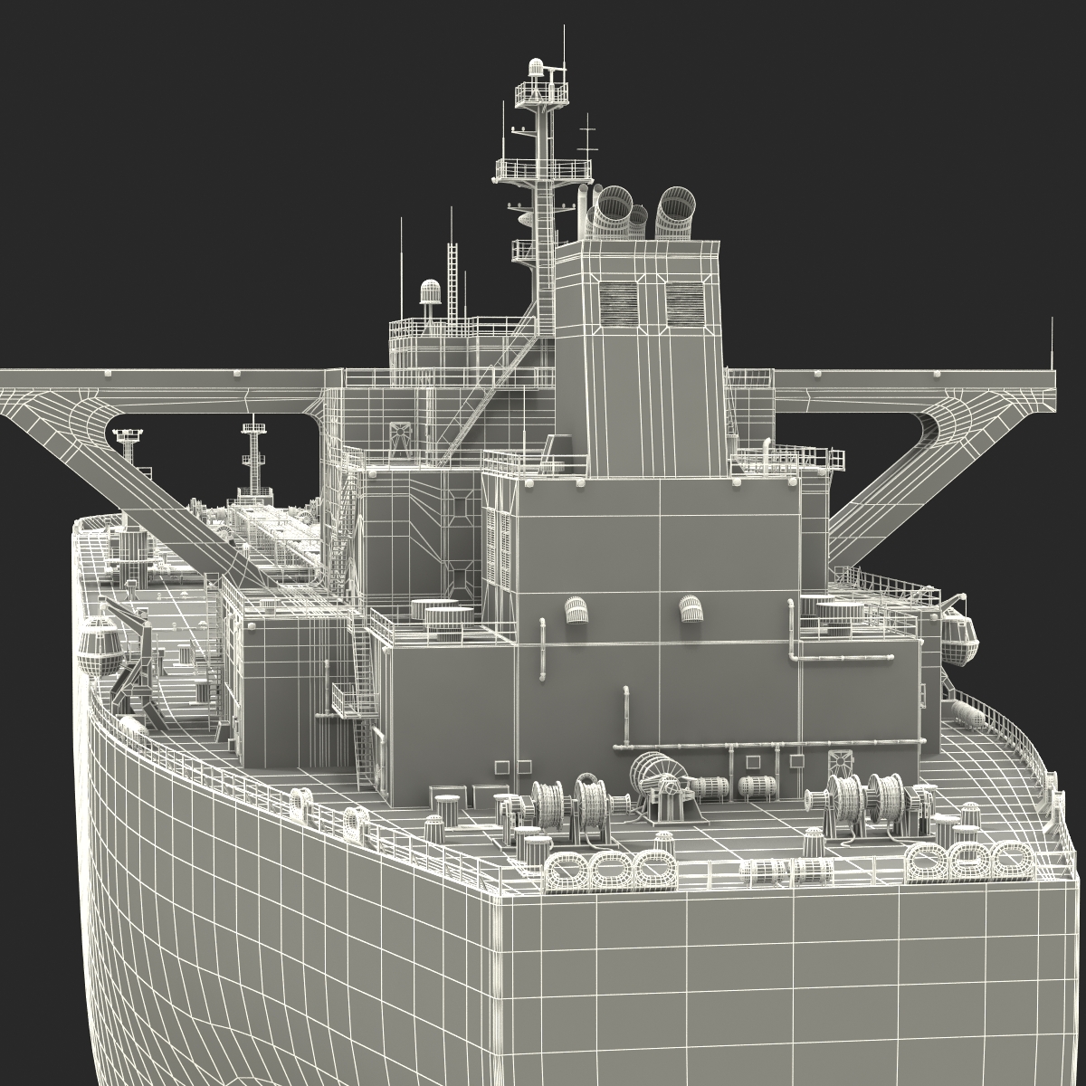 3D Supertanker Ship