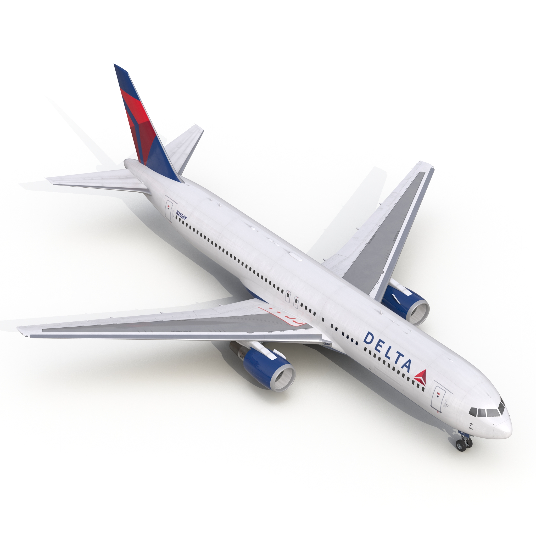 3D model Boeing 767 300 Delta Air Lines