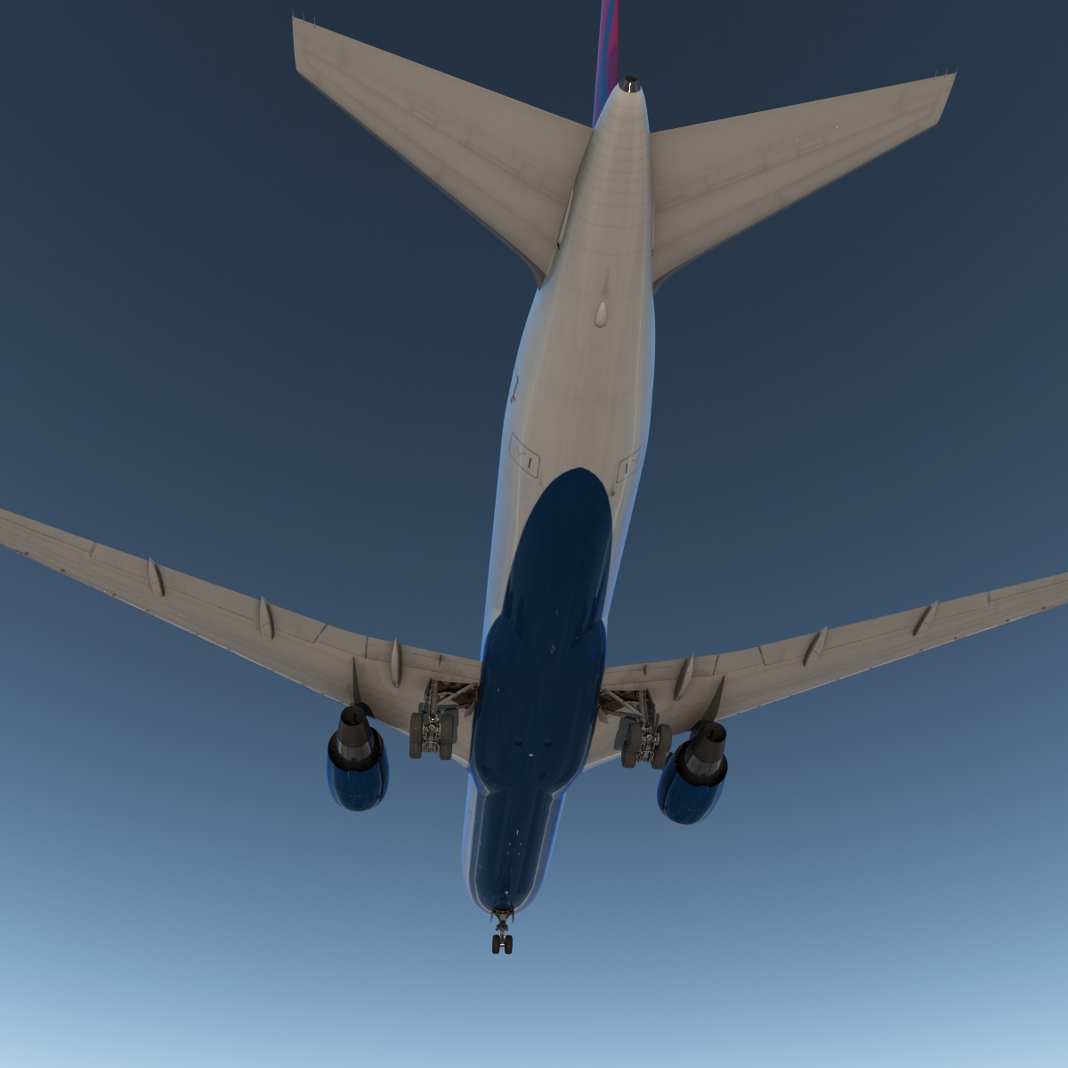 3D model Boeing 767 300 Delta Air Lines