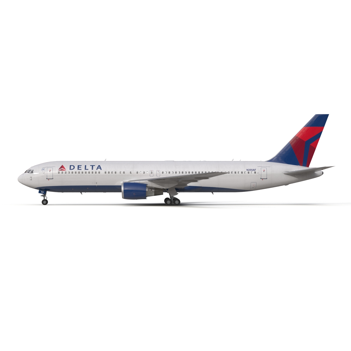 3D model Boeing 767 300 Delta Air Lines