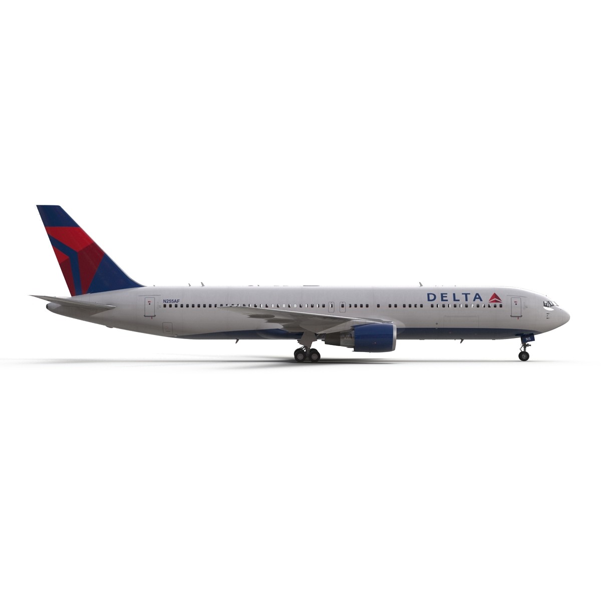 3D model Boeing 767 300 Delta Air Lines