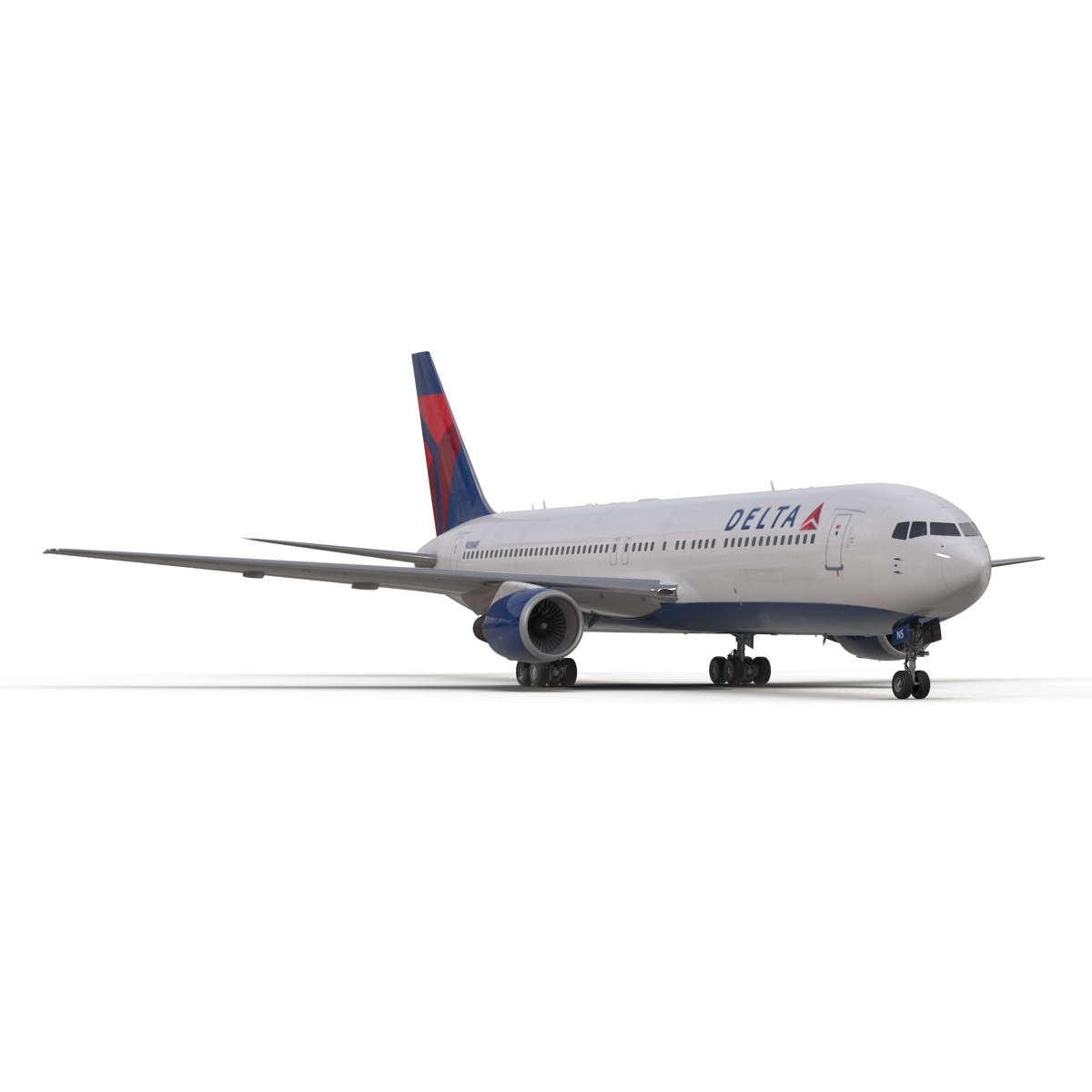 3D model Boeing 767 300 Delta Air Lines